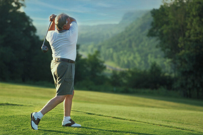 Golfer Swing 1200 X800